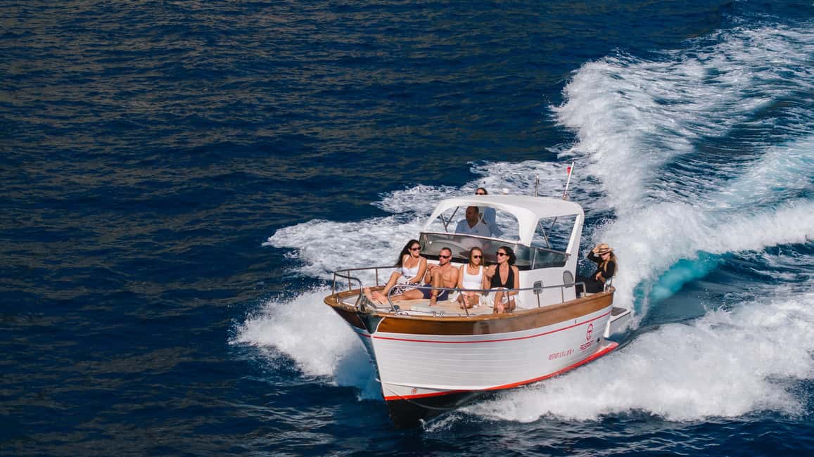 Sorrento: Private Amalfi Coast Boating Tour - Crapolla Bay and Li Galli: the show-then-snorkel rhythm