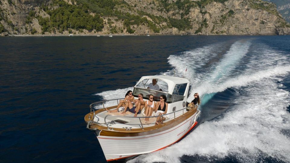 Sorrento: Private Amalfi Coast Boating Tour - From pickup to the Sparviero 700: the day starts calm