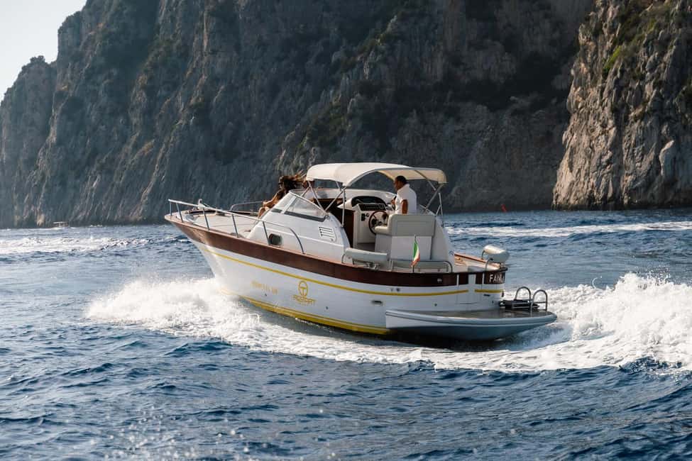 Sorrento: Private Capri Island Boat Tour with Blue Grotto - Pacing and breaks: why this tour feels manageable in 8 hours