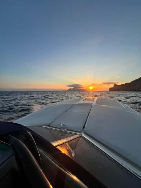 Sorrento: Sunset Coastal Boat Tour with Aperitif - The Captains, the Guides, and the Pace