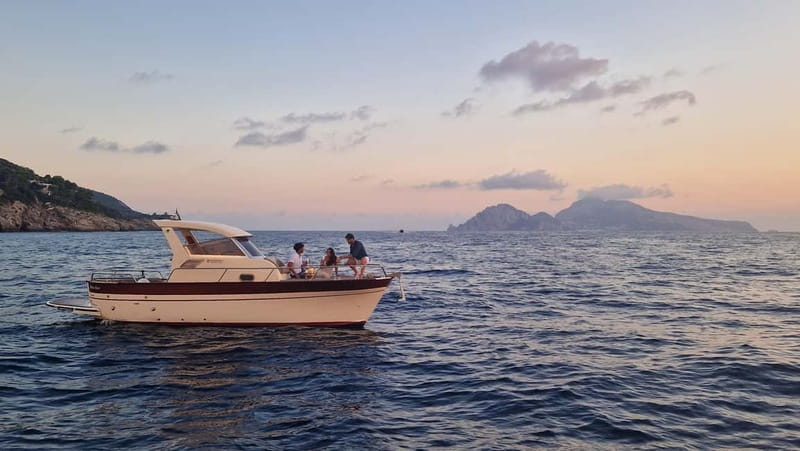 Sorrento: Sunset Coastal Boat Tour with Aperitif - Where You’ll Meet, What You’re Really Doing for 2 Hours