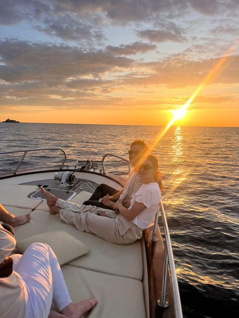 Sorrento Sunset Cruise with Aperitif on Board - Aperitif onboard: prosecco, limoncello, snacks, and music that fits