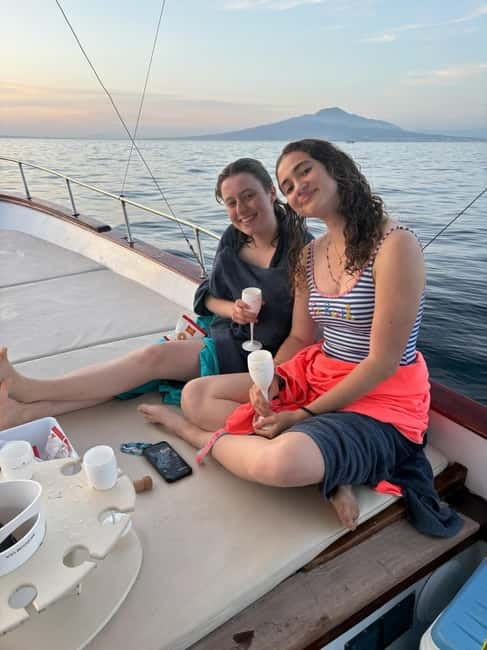 Sorrento Sunset Cruise with Aperitif on Board - Punta Lagno waterfall: the quick wow-factor stop