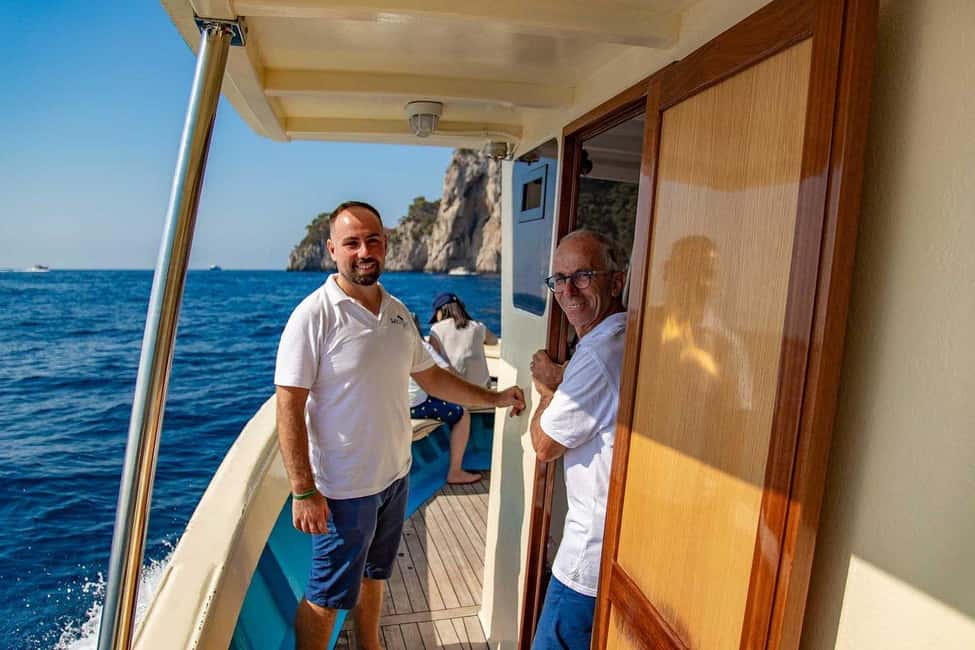 Sorrento: Swim, Dine and Toast on Sorrento Coast Sunset Tour - The cruise route: what you’ll actually see from the water