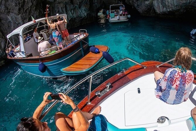 Sorrento to Capri: Small Group Boat Tour with Blue Grotto - Marina Grande Beach and Your Own Time on Capri