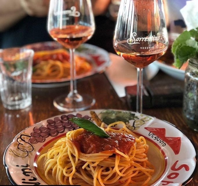 Sorrento: Vesuvius Day Trip with Entry and Lunch - Lunch and wine tasting at a vineyard on Vesuvius’ slopes