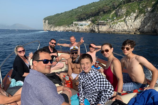 Sunset boat experience in Sorrento coast - Stop 2: Bagni della Regina Giovanna—ruins, bathing history, and real photo drama