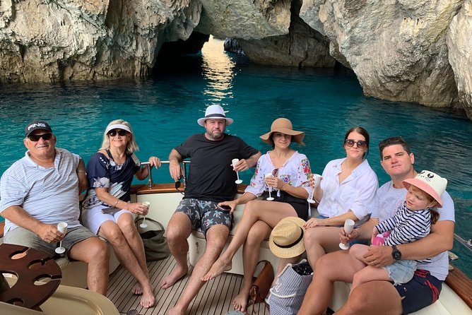 Sunset boat experience in Sorrento coast - Stop 3: Massa Lubrense coast and the natural waterfall shower