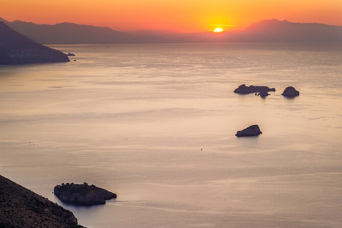 Sunset boat tour of the Amalfi Coast - Conca dei Marini and the Emerald Grotto Swim Window