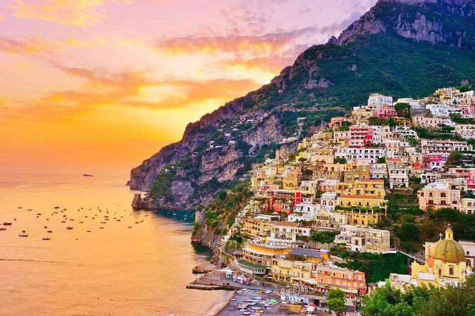 Sunset Cruise from Positano, Praiano, Amalfi, Minori or Maiori - Why sunset on the Amalfi Coast works so well from a boat