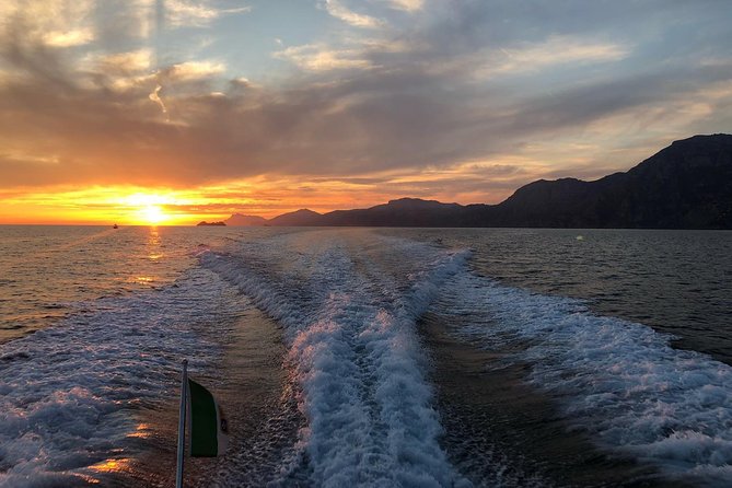 Sunset Cruise from Positano, Praiano, Amalfi, Minori or Maiori - Emerald Grotto area: the famous emerald glow, viewed from the sea