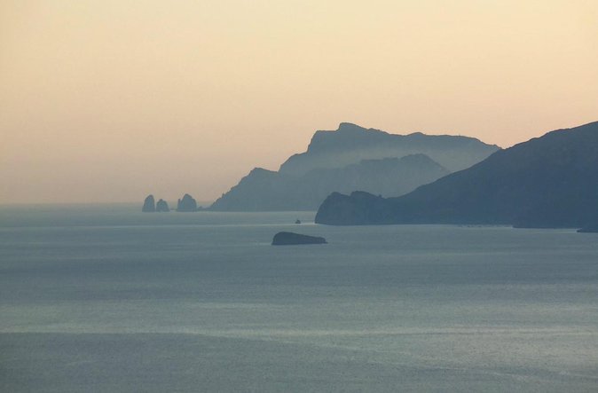 Sunset Cruise from Positano, Praiano, Amalfi, Minori or Maiori - Praiano and Positano: comparing two ways of living on the cliffs