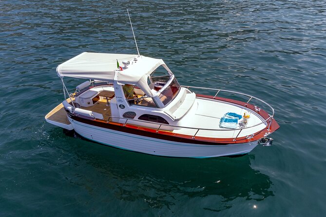 Sunset Private Boat Tour Experience in Positano - Fiordo di Furore: narrow inlet, fisherman houses, and the big bridge