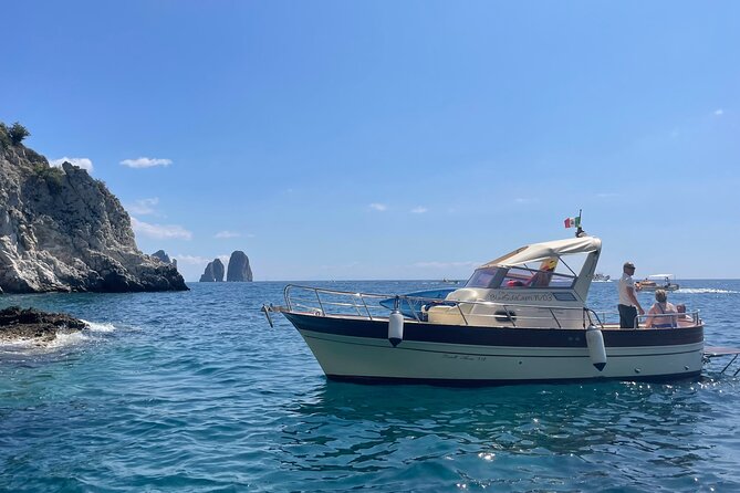 Three Hour Private Guided Tour of Capri with a luxury Gozzo cabin cruiser - Price and value for a private 3-hour Capri gozzo experience