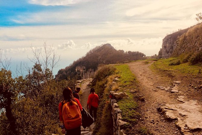 Trail of the gods with local guide Saveria Fiore "Ladybug" - The Real Challenge: Weather, Footing, and Moderate Fitness