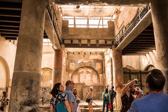 Transfer from Naples to Positano with 2 hours Private Tour in Herculaneum - The Parco Acheologico di Ercolano: what you’ll see, stop by stop