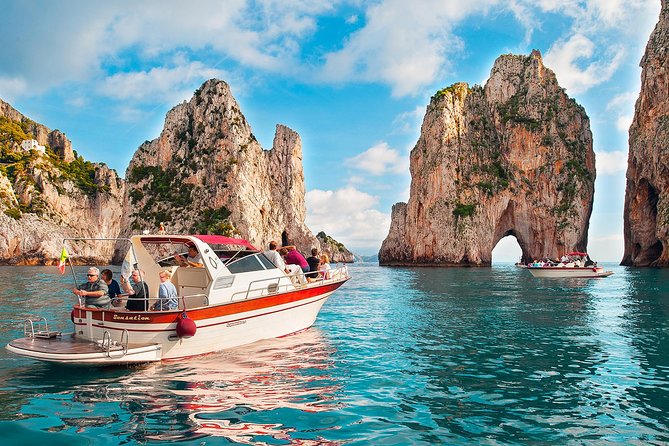 Very Small Group Capri Boat Excursion with Transfer from Sorrento - What’s included on board (and what you’ll need to bring)