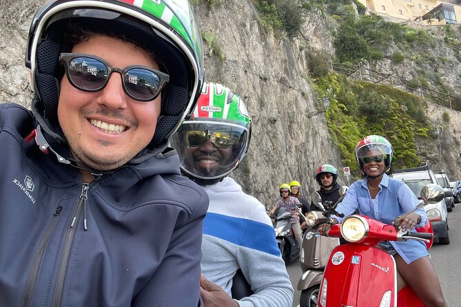 Vespa Tour of Amalfi Coast Positano and Ravello - Grotta dello Smeraldo and Fiordo di Furore: caves, erosion, and a devil story