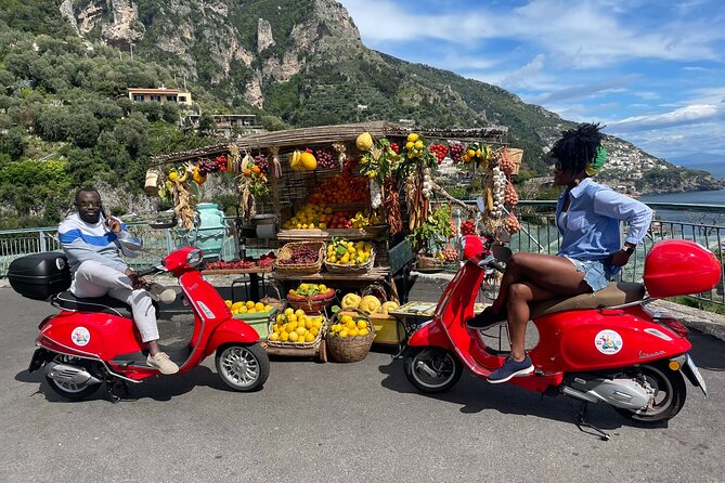 Vespa Tour of Amalfi Coast Positano and Ravello - Time, pace, and the max-12-group feeling