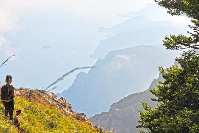 Walk around Faito Mountain, the Highest Point of the Amalfi Coast and Sorrento Peninsula - Up toward Monte Molare (1444 m): the uphill effort and the payoff